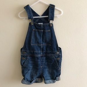 Denim overalls